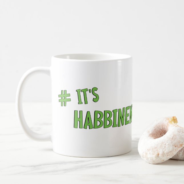 #Es passiert Kaffeetasse (Mit Donut)