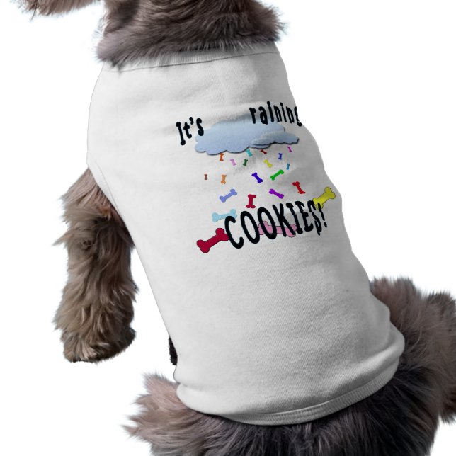Es regnet Cookies! T-Shirt (Schwarz)