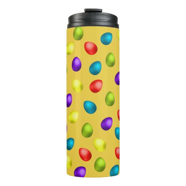 Es regnet Eier! Thermosbecher (Vorderseite)