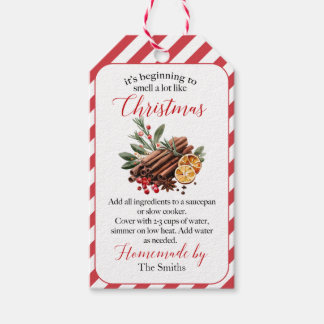 Es riecht wie Weihnachts-Potpourri Geschenkanhänger