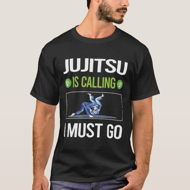 Es ruft Jujitsu Ju Jitsu Jiujitsu Jiu Jitsu T-Shirt (Vorderseite)