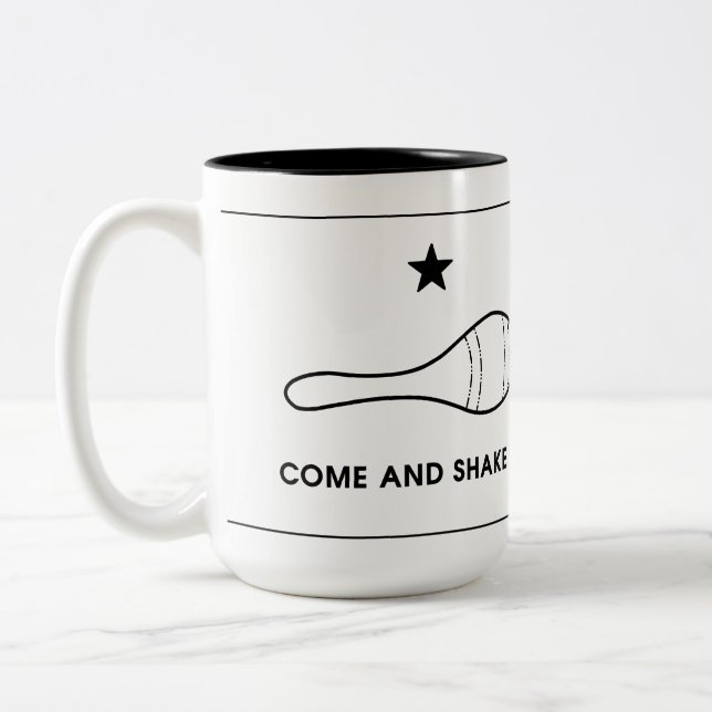 Es rütteln kommen Tasse (Links)