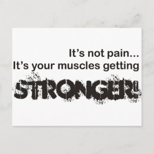 Es schmerzt nicht... postkarte