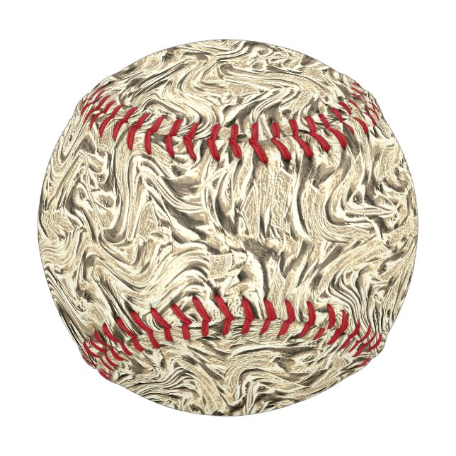 Es sieht aus wie eine Wandstruktur in beigen Tönen Baseball (Vorderseite)