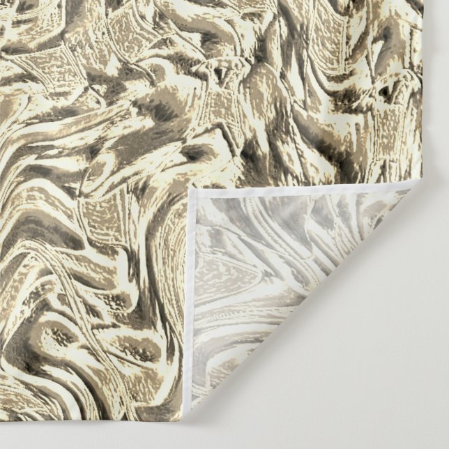 Es sieht aus wie eine Wandstruktur in beigen Tönen Wandteppich (Detail)