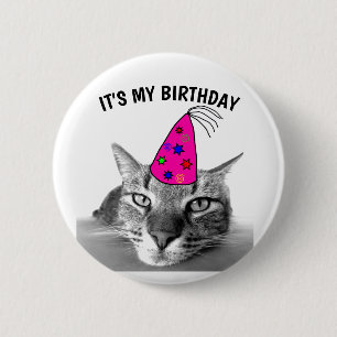 ES SIND MEINE GEBURTSTAG KATASTRONEN BUTTON