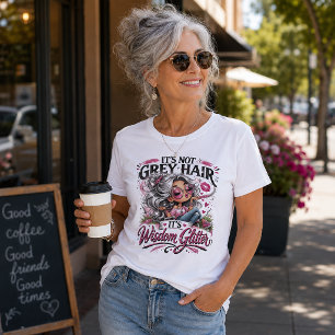 Es sind nicht graue Haare, es ist Weisheitsglitter Tri-Blend Shirt