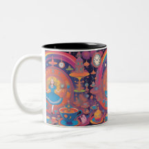 Es sind Tea Time Alice-Tasse