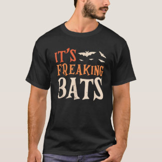 Es sind verdammte Fledermäuse, ich mag Halloween L T-Shirt