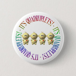 Es sind Vierlinge! Button