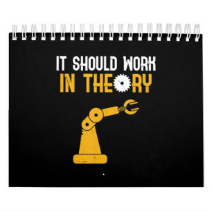 Es sollte Funny Robotics Lover Geschenk funktionie Kalender