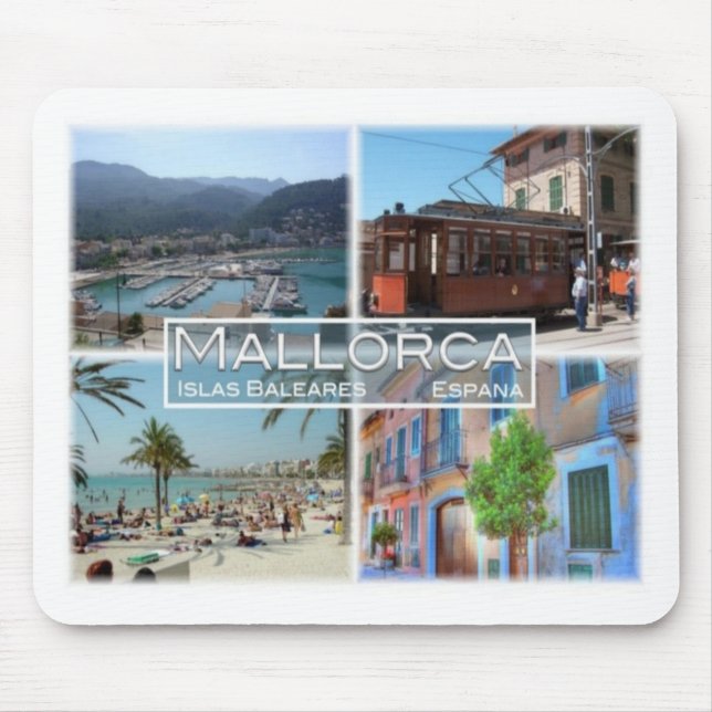ES Spanien - Espana - Balearen - Mousepad (Vorne)