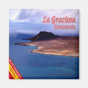 ES - Spanien - Lanzarote - La Graciosa Magnet