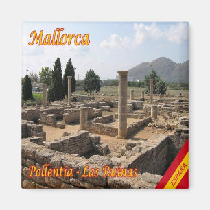 ES - Spanien - Mallorca - Pollentia - die Ruinen Magnet