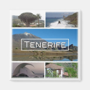 ES * Spanien - Teneriffa Kanarische Inseln Spanien Magnet