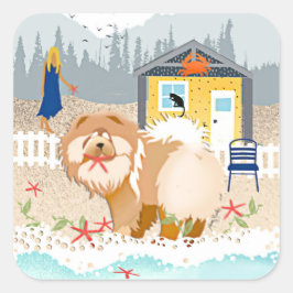 ES SPIELT SICH AUF DIESEN AN - Chow Aufkleber