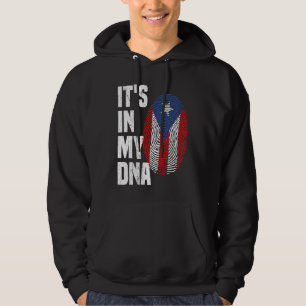 ES STECKT IN MEINER DNA Puerto Rico-Flagge Puerto- Hoodie