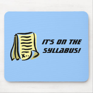 Es steht im Lehrplan. Mousepad