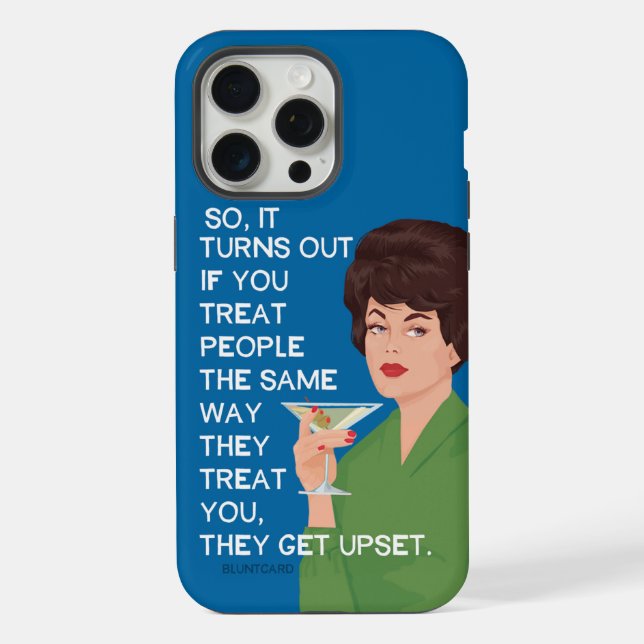 Es stellt sich also heraus, wenn man Menschen auf  iPhone 15 Pro Max Hülle (Rückseite)