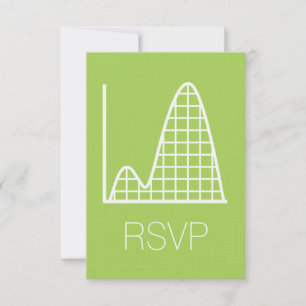 Es summiert sich in Peridot RSVP-Karte RSVP Karte