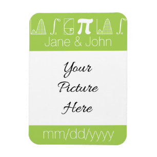 Es summiert sich in Peridot Save-the-Date Magnet