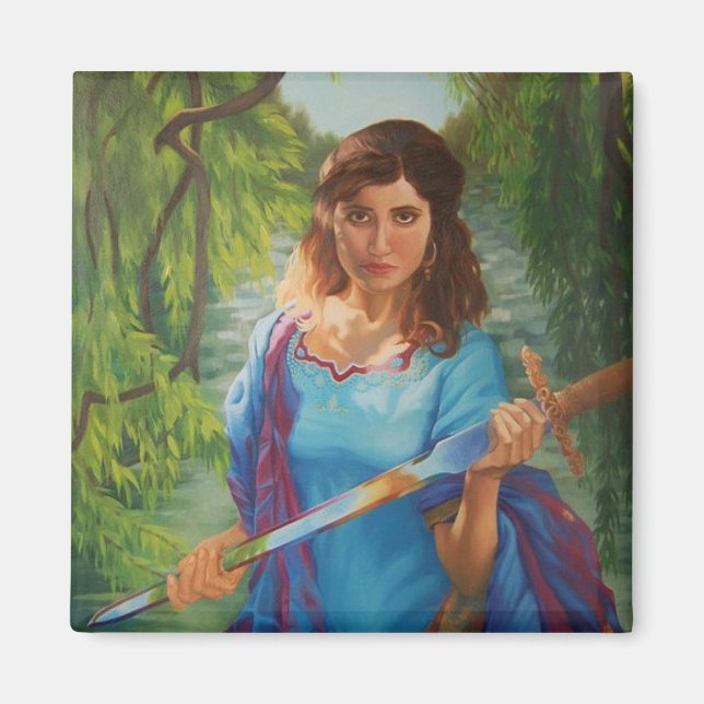 "Es-Tu Digne ?" Magnet (Devant)