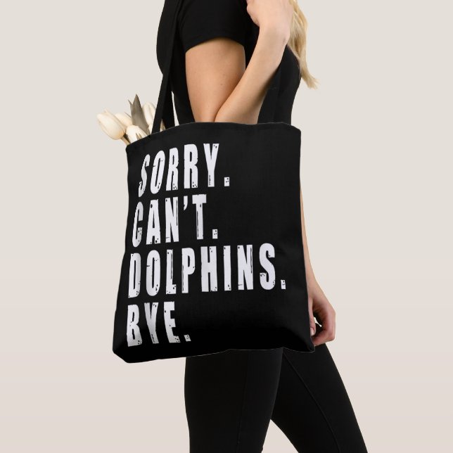 Es tut mir leid, dass Delphine nicht durch das Leb Tasche (Von Nahem)