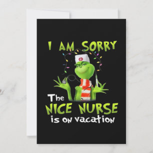 Es tut mir leid, dass die schöne Krankenschwester  Save The Date