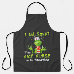 Es tut mir leid, dass die schöne Krankenschwester  Schürze