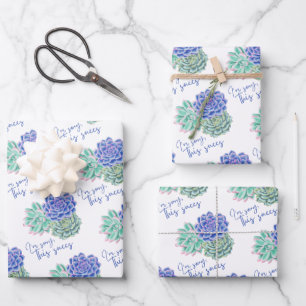 Es tut mir leid, dass diese Papierblätter erfolgre Geschenkpapier Set