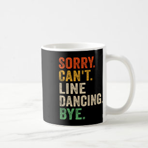 Es tut mir leid, dass es nicht möglich ist, Tanzen Kaffeetasse
