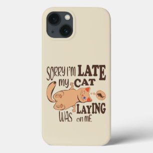 Es tut mir leid, dass ich zu spät dran bin Case-Mate iPhone hülle
