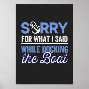 Es tut mir leid für das, was ich während ich dockt poster