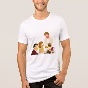 "Es tut nur weh, wenn ich lächle" Tri-Blend Shirt