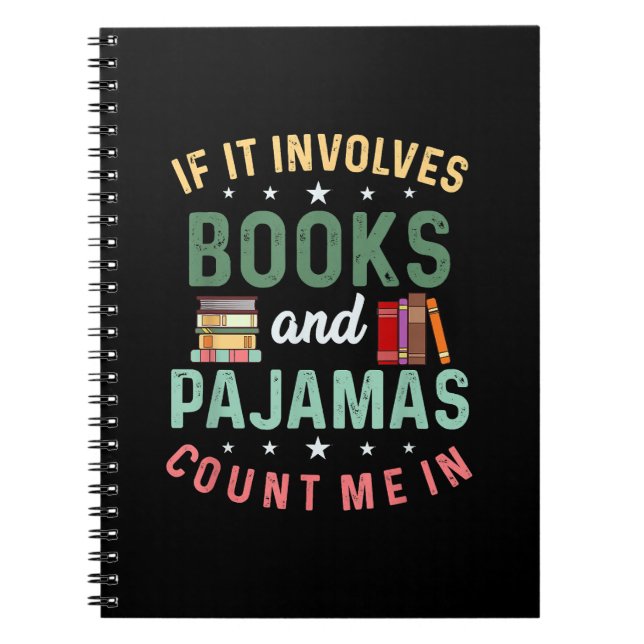 ES UMFASST BÜCHER & PAJAMAS MICH IM Funny Read (Vorderseite)
