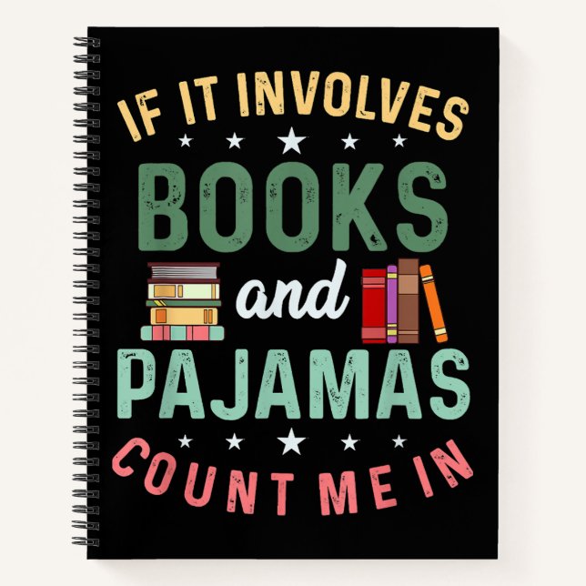 ES UMFASST BÜCHER & PAJAMAS MICH IM Funny Read (Vorderseite)