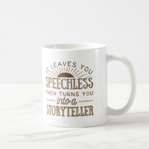 Es Verlasst dich sprachlos, dann dreht es dich Kaffeetasse