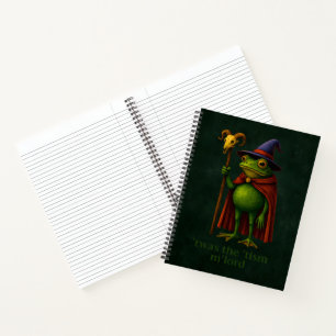 Es war das 'Tismus M'Lord Frosch Meme Autismus-Bew Notizbuch