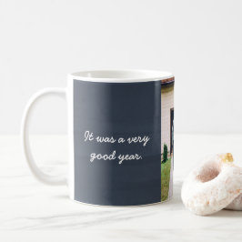 Es war ein sehr gutes Jahr Foto Tasse