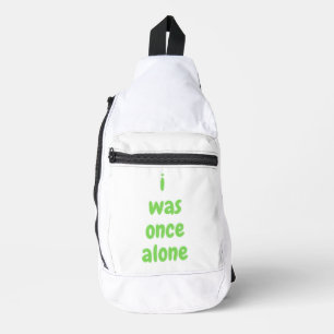 Es war einmal allein crossbody bag
