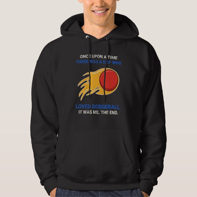 Es war einmal ein Junge, der Dodgeba liebte Hoodie (Vorderseite)