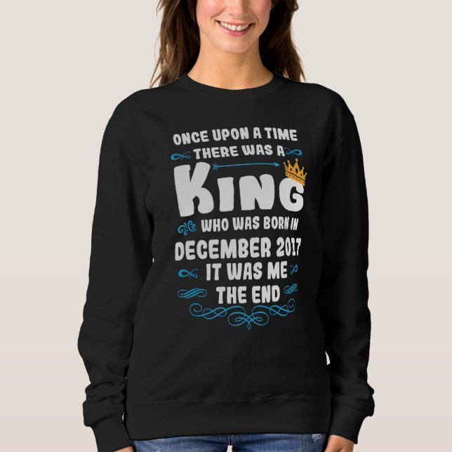 Es war einmal ein König. Dezember 2017 B Sweatshirt (Vorderseite)