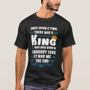 Es war einmal ein König. Februar 1985 B T-Shirt