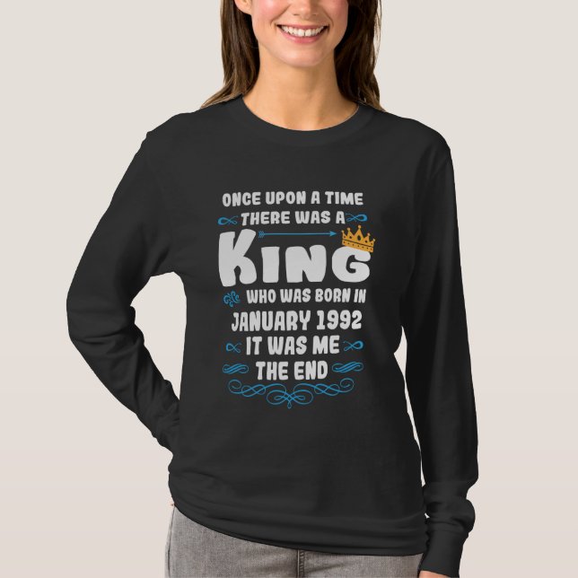 Es war einmal ein König. Januar 1992 Bi T-Shirt (Vorderseite)