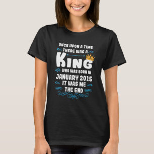 Es war einmal ein König Januar 2015 Bi T-Shirt