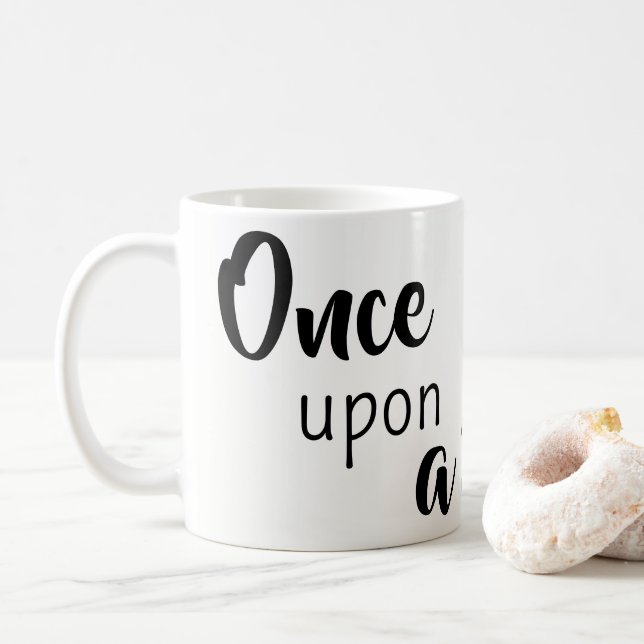 Es war einmal ein Schluck Kaffee Tassen  (Mit Donut)