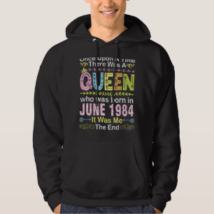 Es war einmal eine Königin, die auf J Geboren war Hoodie