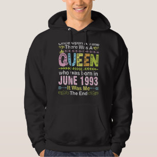 Es war einmal eine Königin, die auf J Geboren war Hoodie