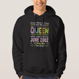 Es war einmal eine Königin, die auf J Geboren war Hoodie