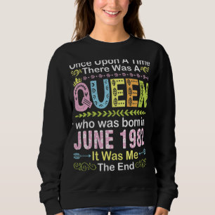 Es war einmal eine Königin, die auf J Geboren war Sweatshirt
